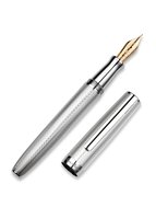 JM Stylograph Sterling Silver 925 with 18 carat gold nib